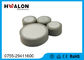 Warna Putih Kecil PTC Keramik Heater Elemen 12 - 24 Tegangan Rectangle Chip