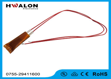 Isolasi Kuning Kertas PTC Keramik Heater 105 Derajat 3.6V - 220V Dengan Timbal