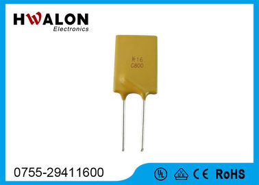 Persegi dan bentuk bulat 60 v PPTC Thermistor, pptc reset sekering untuk Transformers