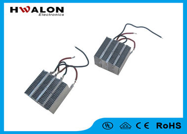 240V 220V 400W Anti - Kondensasi PTC Air Heater Dengan Terminal / Kabel