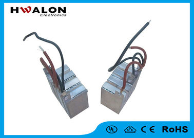 240V 220V 400W Anti - Kondensasi PTC Air Heater Dengan Terminal / Kabel