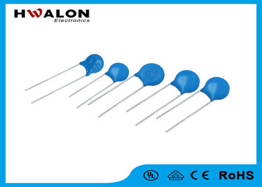 Epoxy Coating 20mm Mov Perangkat Listrik Dengan Leaded / Mov Resistor Surge Lighting Protect