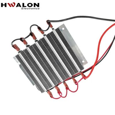 Isolasi 345v 1500w PTC Keramik Heating Element untuk Hot Air Blower dalam kisaran suhu kerja