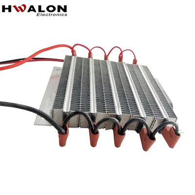 Isolasi 345v 1500w PTC Keramik Heating Element untuk Hot Air Blower dalam kisaran suhu kerja
