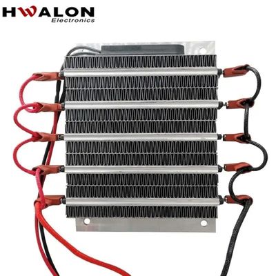 Isolasi PTC Keramik Pemanas udara suhu konstan Pemanas 200W AC/DC 12V Inkubator