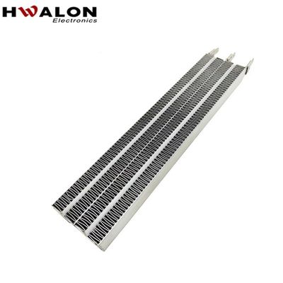 Suhu konstan Lembar aluminium Ptc Keramik Pemanasan 500-600w AC/DC 110-220v Pemanasan PTC elemen