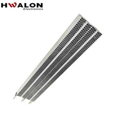 Suhu konstan Lembar aluminium Ptc Keramik Pemanasan 500-600w AC/DC 110-220v Pemanasan PTC elemen