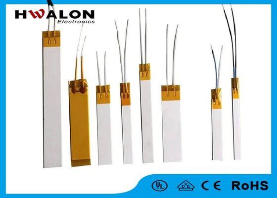 Pemanas Keramik Mch Lemparan persegi untuk hair straighteners 24v Lemparan Putih Pemanas Keramik Listrik untuk Mesin Medis MCH Resistor Terisolasi
