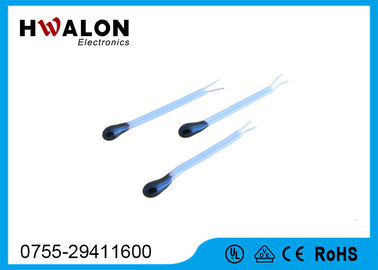 MF52 Thermistor Sensor Suhu Epoxy Coated Blackhead High Precision Ukuran Kepala 2,5-4mm