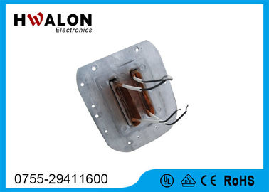 Aluminium Case Keramik PTC Air Heater Elemen 220V 800W Square Shape Rendah Inrush Saat Ini
