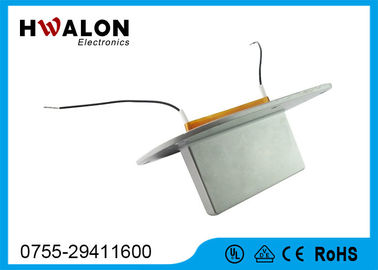 Aluminium Case Keramik PTC Air Heater Elemen 220V 800W Square Shape Rendah Inrush Saat Ini