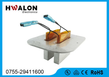 Aluminium Case Keramik PTC Air Heater Elemen 220V 800W Square Shape Rendah Inrush Saat Ini