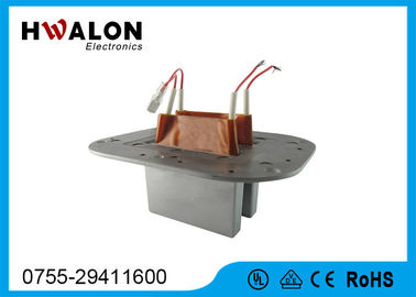 Aluminium Case Keramik PTC Air Heater Elemen 220V 800W Square Shape Rendah Inrush Saat Ini
