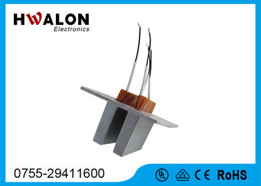 Aluminium Case Keramik PTC Air Heater Elemen 220V 800W Square Shape Rendah Inrush Saat Ini