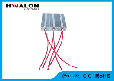 Insulated PTC Keramik Air Heater AC / DC Air Conditioner Pemanasan Elemen Indoor Penggunaan