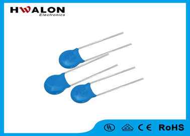 Diameter 10mm 10D Series 471k Lurus Timbal Oksida Logam Varistor Rentang Tegangan Operasi Lebar Warna Biru