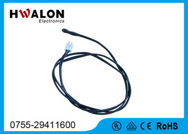 Custom Komputer Electical Thermistor Sensor Suhu NTC Dengan Epoxy Bead