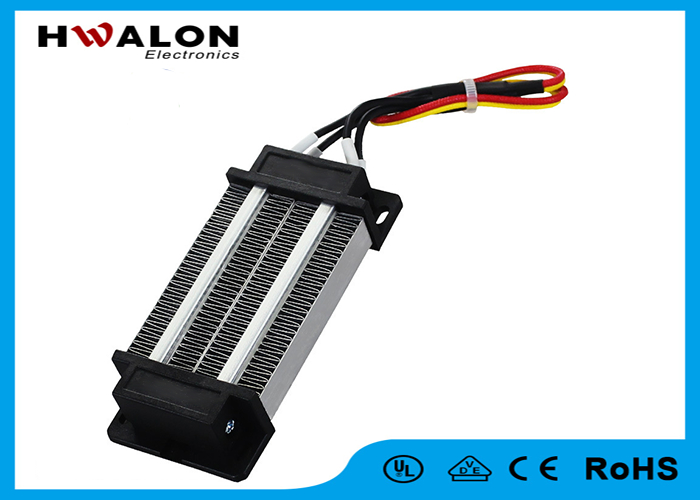 Pemanas Udara Mini PTC 12V 200W 120x50.5x26mm Kipas Inkubator Elemen Pemanas Keramik Peralatan Pemanas