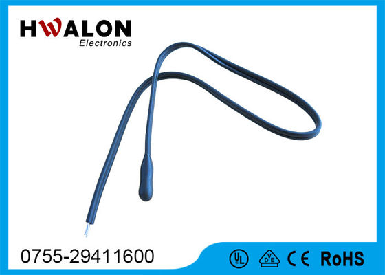 Respon Cepat Suhu NTC Sensor Thermistor Warna Hitam Untuk Air Conditioner